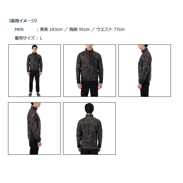 DAIWA（ダイワ） プリマロフトR インナージャケット DJ-2407 カモ M