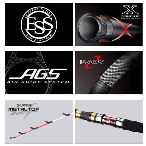 DAIWA（ダイワ） 船竿 極鋭ギア MH-270 AGS / daiwa / 釣具 : 釣人館