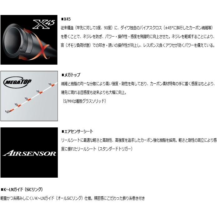 ダイワ アナリスターマルイカ82 MH145 DAIWA（ダイワ） 船竿 アナリスター マルイカ 82 MH-145 / 釣具