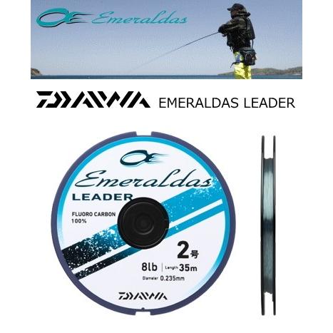 DAIWA（ダイワ） エメラルダス リーダー 35m 2.5号/10lb / メール便可