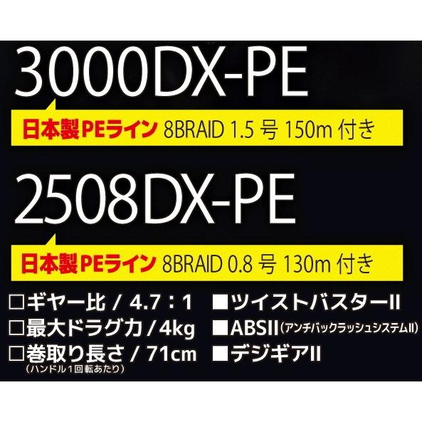 DAIWA（ダイワ） スピニングリール 18ファインモード 2508DX-PE : 釣人