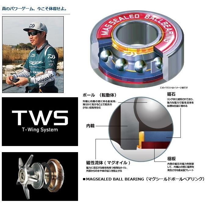 DAIWA（ダイワ） ベイトリール ジリオン TW HD 1520XH 右ハンドル