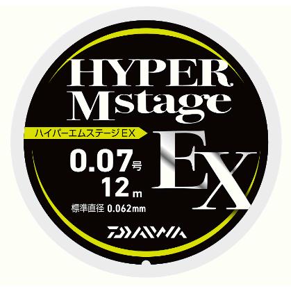 DAIWA（ダイワ） ハイパーエムステージEX 0.2号 12m / 鮎 水中糸 金属