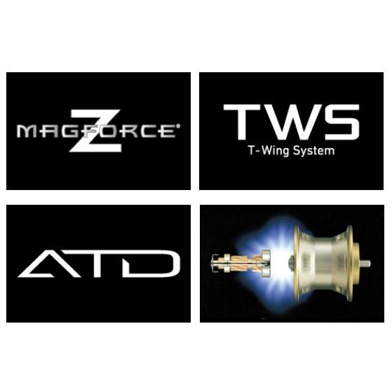 DAIWA（ダイワ） ベイトリール キャタリナ TW 100SH 右ハンドル