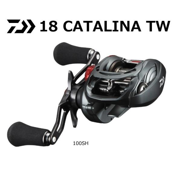 美品 DAIWA CATALINA TW 100SH ベイトリール ダイワ DAIWA（ダイワ） ベイトリール キャタリナ TW 100SHL 左ハンドル