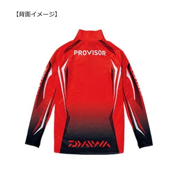 ダイワ プロバイザー ドライシャツ DE-78008 レッド 3XLサイズ / daiwa / 釣具｜tsuribitokan-masuda｜02