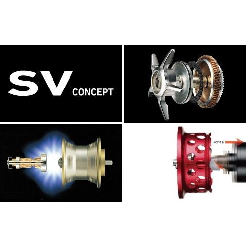 DAIWA（ダイワ） ベイトリール ミリオネア CT SV 70SHL 左ハンドル