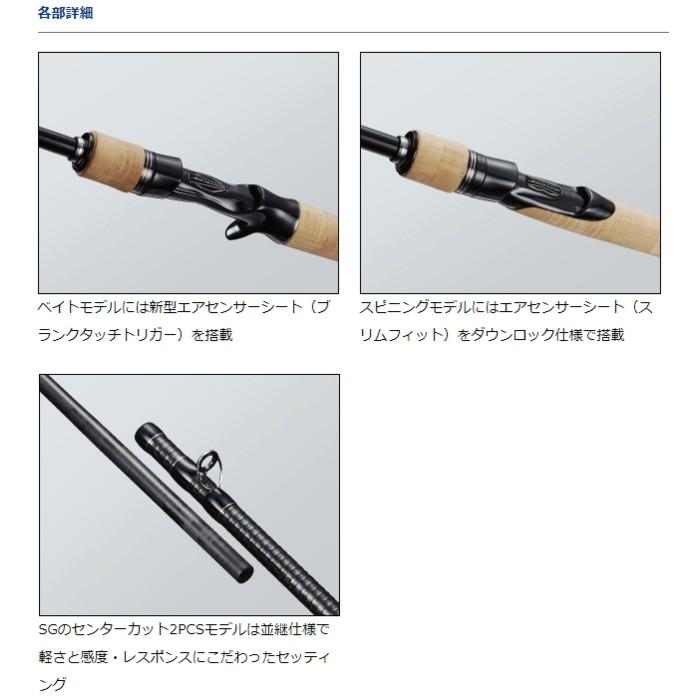 DAIWA（ダイワ） ブラックレーベル SG スピニングモデル 641L+FS