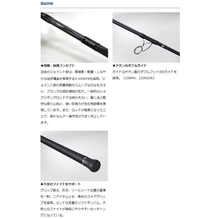 DAIWA（ダイワ） ショアスパルタン ブレイクスルー 100HH / ショアジギ