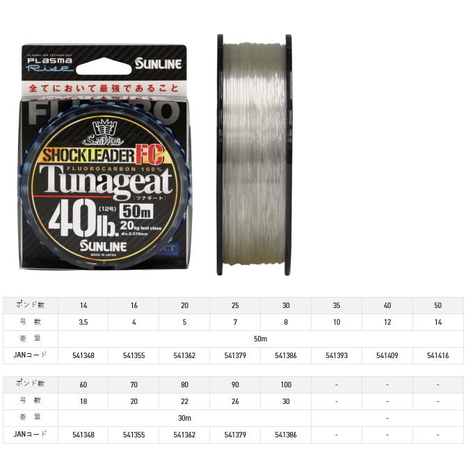 セール) サンライン ソルティメイト ツナギートFC 30m 100lb 30 セール) サンライン ソルティメイト ツナギートFC 30m 100lb 30