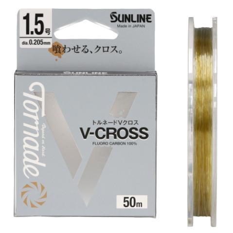 サンライン（SUNLINE） トルネード Vクロス 50m 1.25号 / ハリス 釣具