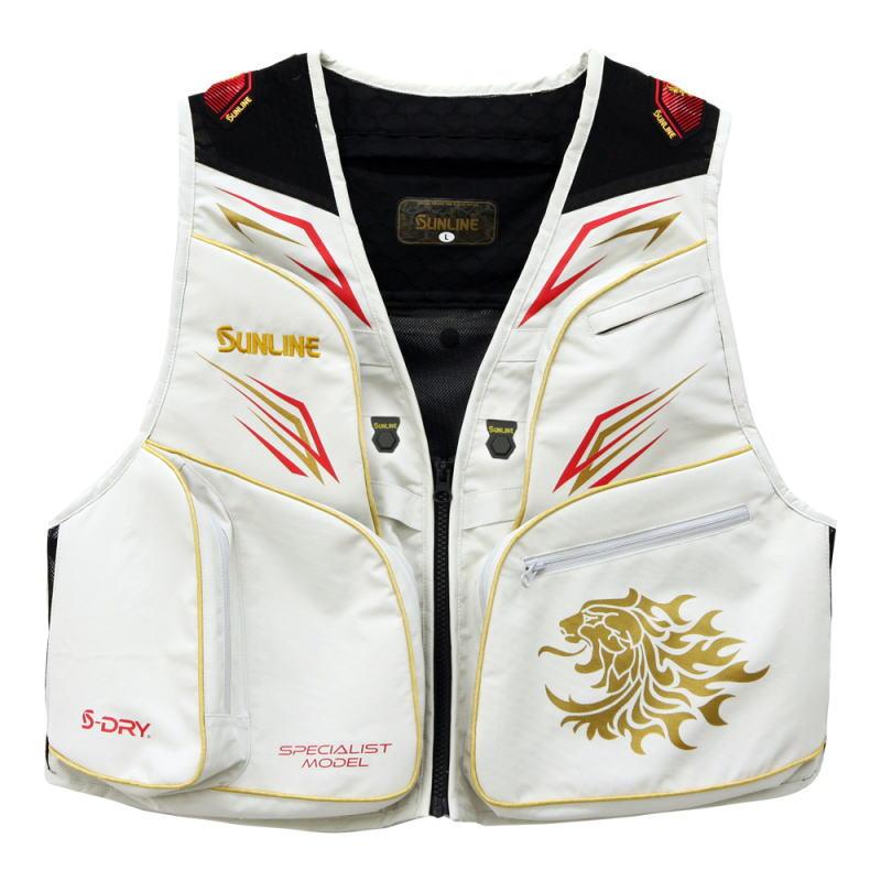 サンライン（SUNLINE） S-DRY(R) 鮎ベスト SUA-09215 ホワイト 3L