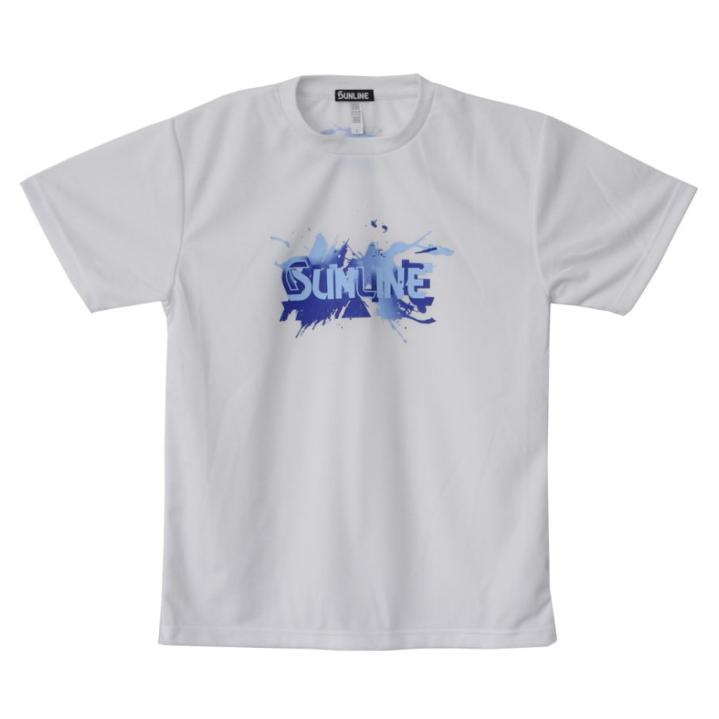 サンライン（SUNLINE） DRY Tシャツ SUW-15202DT ホワイト Sサイズ