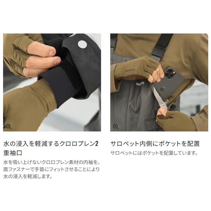 シマノ（SHIMANO） マリンスーツ RA-301V マリンブルー 2XLサイズ
