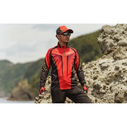 シマノ（SHIMANO） リミテッドプロ ハーフジップ ウォームシャツ SH