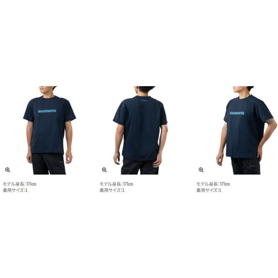 シマノ（SHIMANO） ドライロゴTシャツ SH-021Z カーキ Lサイズ｜ウェア