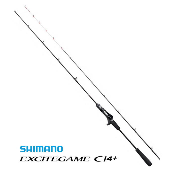 船竿 シマノ 20 エキサイトゲーム CI4+ TYPE73 HH180 LEFT (左巻) (S01