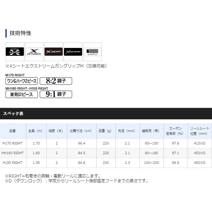 シマノ（SHIMANO） 船竿 20 イカスペシャル H155 RIGHT 右巻き