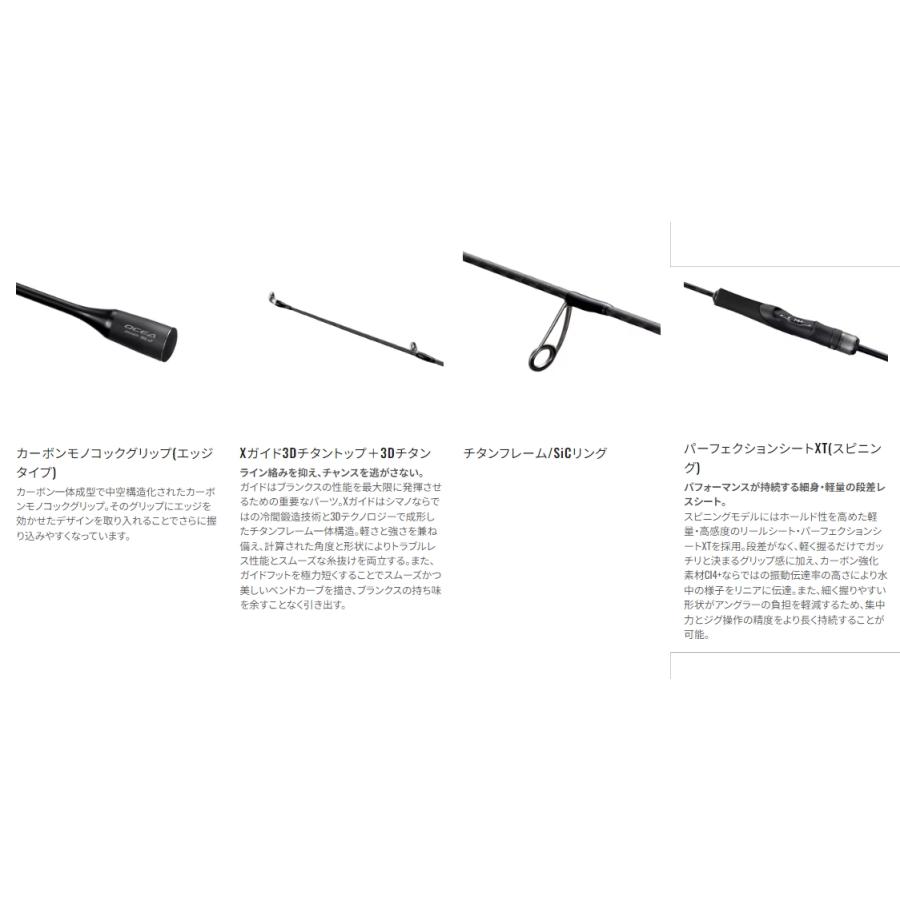 シマノ（SHIMANO） 24 オシアジガーSLJ スピニングモデル S64-0/FS