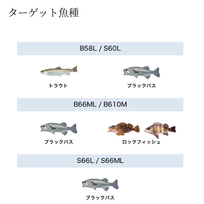 シマノ（SHIMANO） 23 ルアーマチック S60L スピニングモデル / バス