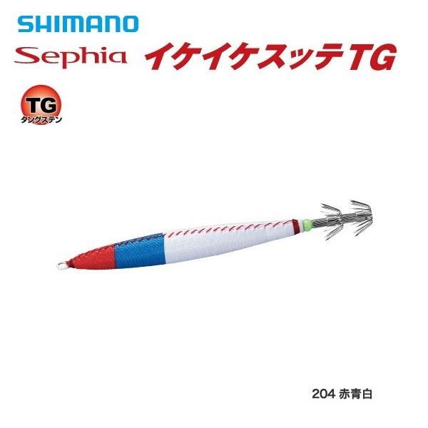 シマノ セフィア イケイケスッテTG QS-010P 10号 204 赤青白 / メール便可 / 釣具 | シマノ