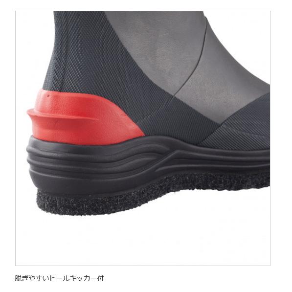 シマノ（SHIMANO） カットラバーピンフェルトブーツ FB-031U レッド L 