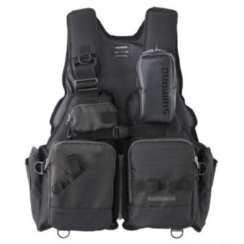 オープニング大セール】 シマノ ゲームベスト VF-024U ブラック