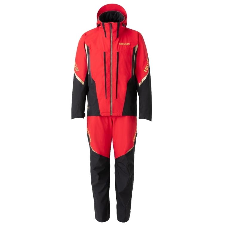 シマノGORE-TEX プロテクティブスーツ EX RT-119U レッド XL シマノ（SHIMANO） ネクサス ゴアテックス プロテクティブスーツ EX RT