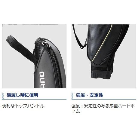 シマノ　エギングロッドとケース シマノ（SHIMANO） ロッドケース XT WIDE RC-124Q 145RW ブラック