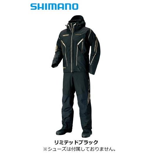 シマノ ネクサス・ゴアテックス ウォームスーツ リミテッドプロ RB-111S リミテッドブラック XL(LL) (送料無料) (S01) (O01)