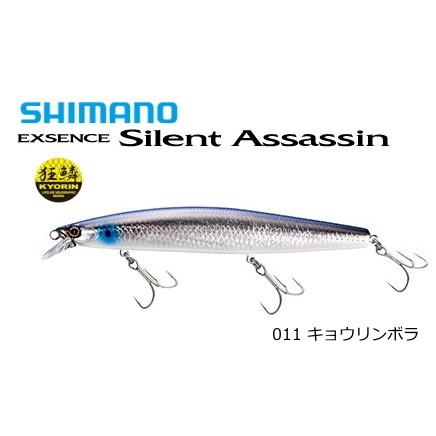 シーバス ルアー シマノ 19 エクスセンス サイレントアサシン XM-229N #011 キョウリンボラ 129S AR-C / メール便可 / 釣具｜tsuribitokan-masuda