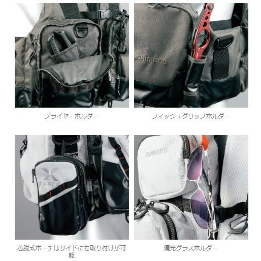 【美品】シマノ XEFO VF-274R ブラックダックカモ Mサイズ シマノ（SHIMANO） ゼフォー XEFO アクトゲームベスト VF-274R