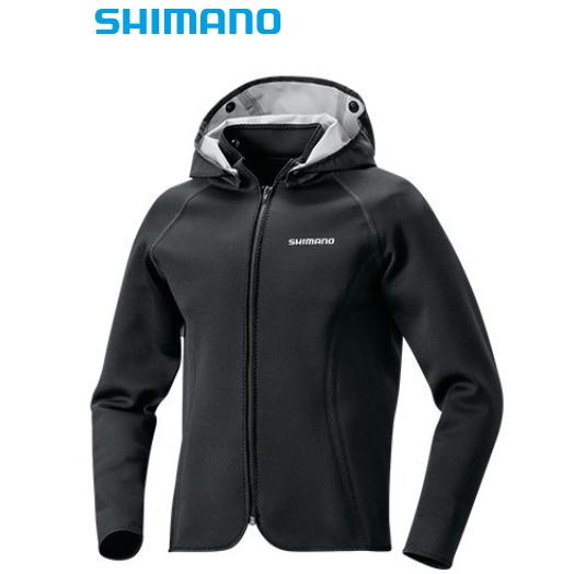 シマノ（SHIMANO） CRジャケット WJ-086T ブラック 2XLサイズ