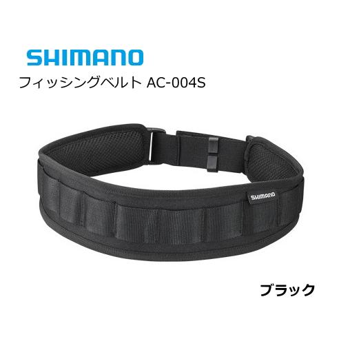 シマノ（SHIMANO） フィッシングベルト AC-004S ブラック / 釣具