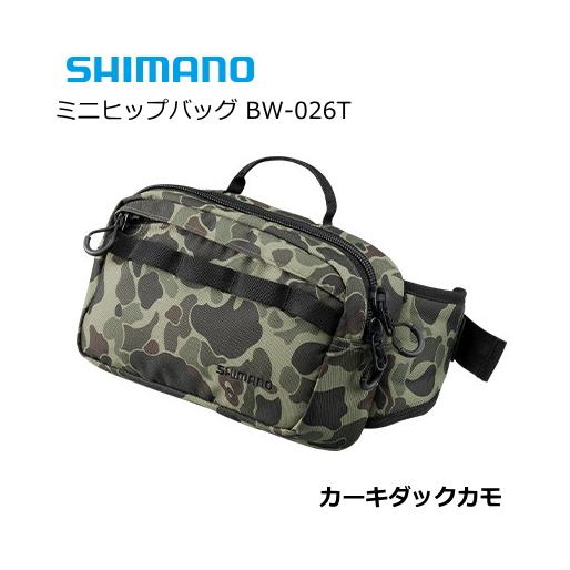 シマノ（SHIMANO） ミニヒップバッグ BW-026T カーキダックカモ / 釣具