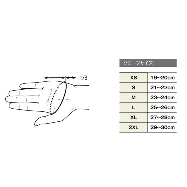 シマノ タイタニューム・アルファ ロックショア グローブ GL-030W ブラック Mサイズ / メール便可 / shimano  / 釣具｜tsuribitokan-masuda｜04