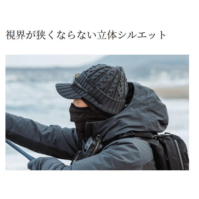 シマノ フェイスウォーマー AC-011V ネオブラック フリーサイズ / 釣具 / shimano (SP)｜tsuribitokan-masuda｜02