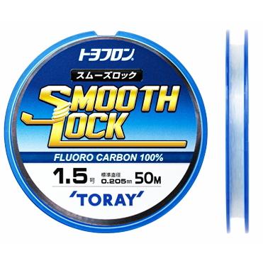 TORAY（東レ） トヨフロンR スムーズロック 50m 0.6号 ナチュラル