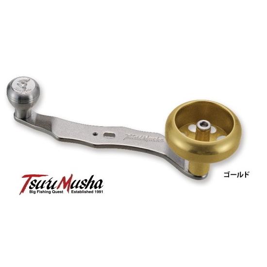釣武者 Ti Tsuri Musha ハンドル ゴールド / 釣具 : 釣人館ます 釣武者 Ti Tsuri Musha ハンドル ゴールド / 釣具 : 釣人館ます