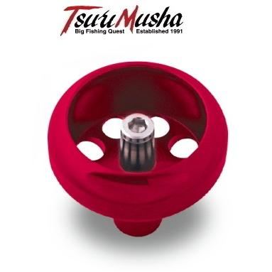 釣武者 パワーホイルノブ レッド / ハンドルノブ 釣具 : 釣人館ますだ
