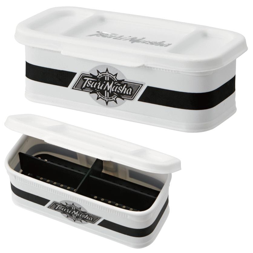 釣武者 サシエBOX 4ルーム / エサ箱 釣具 (置き配可 送料450円) : 釣人