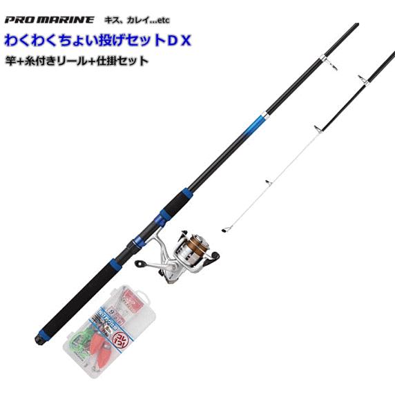 プロマリン（PRO MARINE） わくわくチョイ投げセットDX 240 サビキ