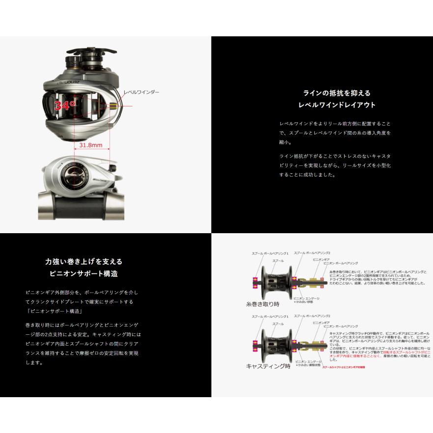 ベイトリール アブ ガルシア ゼノン ビースト6(右ハンドル) / abugarcia (SP)の画像