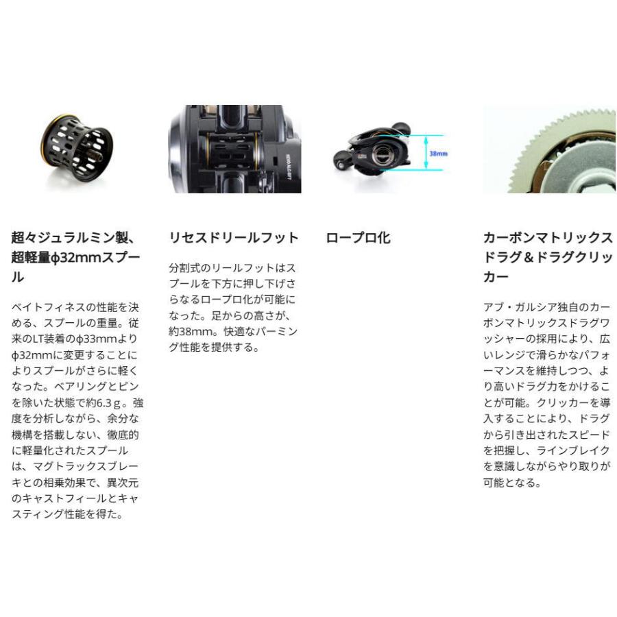 Abu Garcia（アブガルシア） レボ ALC-BF7-L (REVO ALC-BF7-L) (左