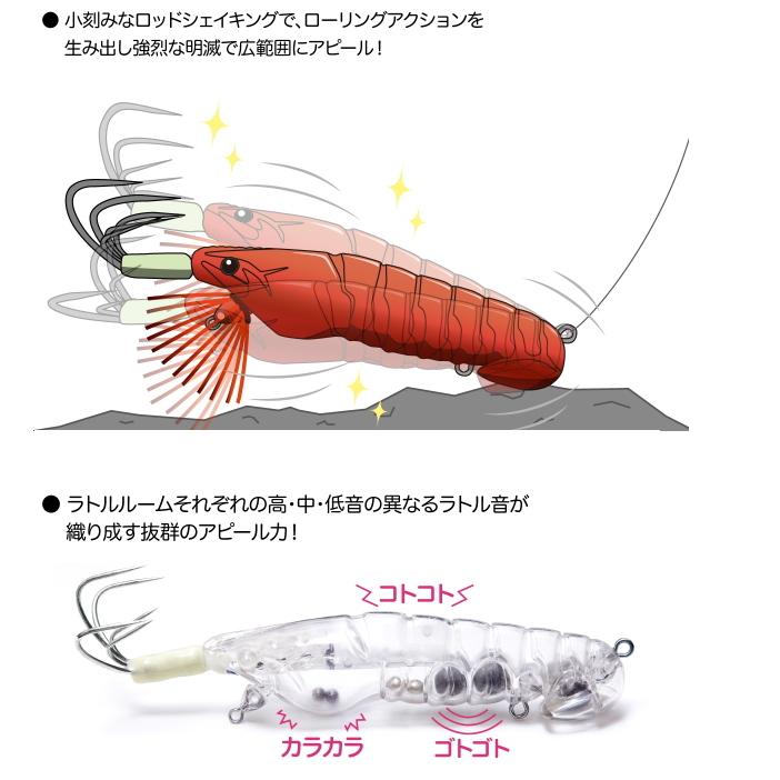 メガバス タコーレ シェイク 90mm Gグローシルバー / タコ専用ルアー