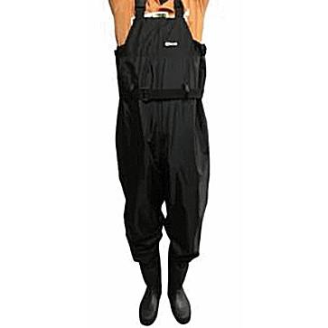 ナイロンウェーダー ファイブスター ウェーブギア フェルトショートブーツ チェストハイ型 KMY-1663 ブラック Sサイズ / 胴長靴 ウェア つり具 FIVE STAR（ファイブスター） ナイロンウェーダー ウェーブギア