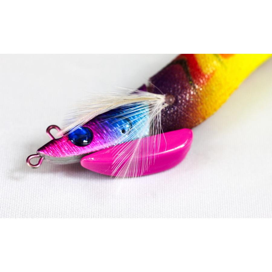 Let's Ride Reborn 40g(4号) 30個セット マルシン漁具 タコエギ レッツライド リボーン 4号(40g) ピンクゲット