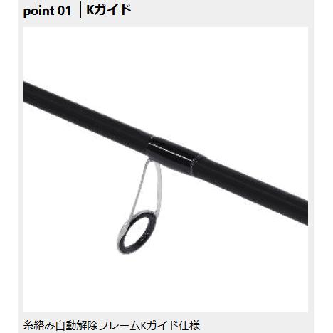 PROX（プロックス） エギングロッド エギンガーブラックエアーK 80ML