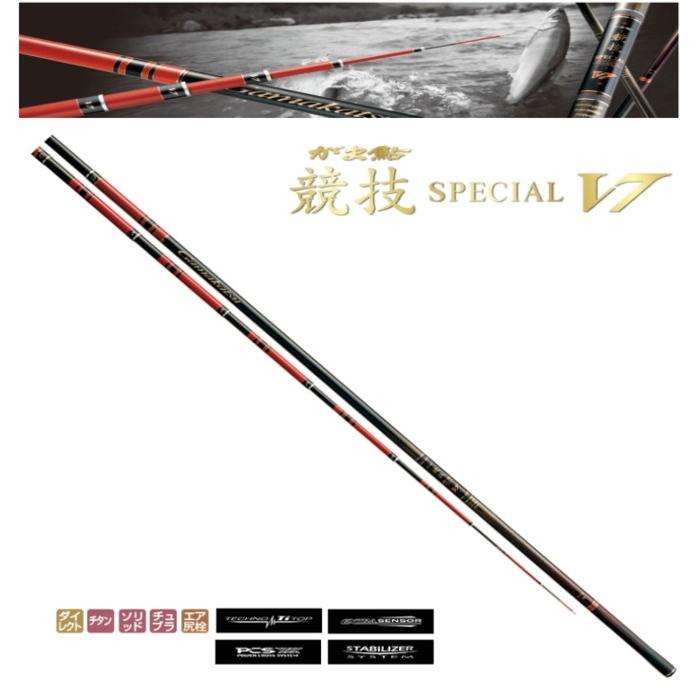 Gamakatsu（がまかつ） がま鮎 競技スペシャル V7 胴抜早瀬 9.0m