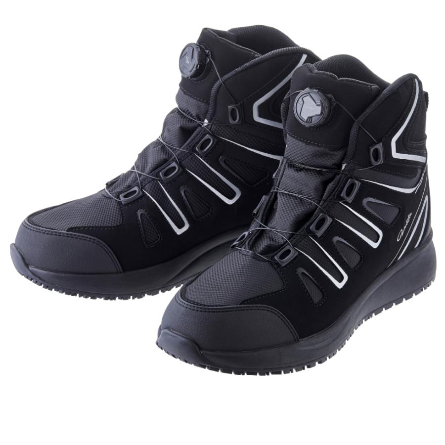 がまかつ GM4540 ラジアルノンスリップシューズ(防水) 4L ブラック　【釣具　釣り具】 Gamakatsu（がまかつ） ラジアルノンスリップシューズ (防水) GM-4540